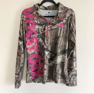 Mossy Oak 1/4 Zip Break-Up Infinity Pullover Camo